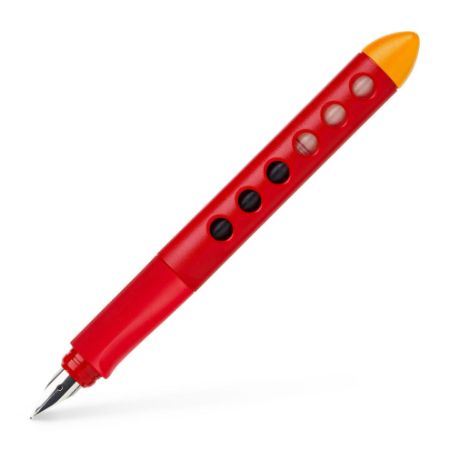 Poza cu STILOU SCOLAR SCRIBOLINO ROSU STANGACI FABER-CASTELL