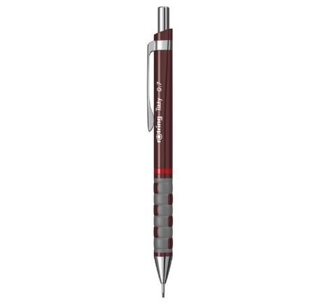 Poza cu CREION MECANIC 0.7MM TIKKY 3 BURGUNDI ROTRING