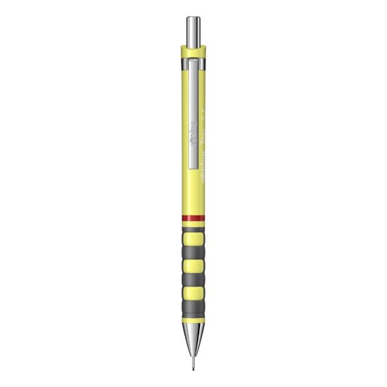 Poza cu CREION MECANIC 0.7MM TIKKY 3 GALBEN NEON ROTRING