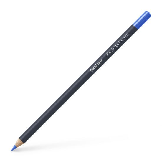 Poza cu CREION COLORAT ALBASTRU ULTRAMARIN 120 GOLDFABER FABER-CASTELL