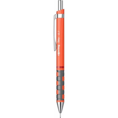 Poza cu CREION MECANIC 0.7MM TIKKY 3 PORTOCALIU NEON ROTRING