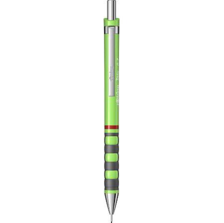 Poza cu CREION MECANIC 0.7MM TIKKY 3 VERDE NEON ROTRING