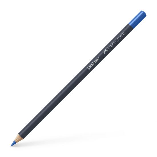 Poza cu CREION COLORAT ALBASTRU COBALT 143 GOLDFABER FABER-CASTELL