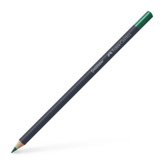Poza cu CREION COLORAT VERDE PHTALO 161 GOLDFABER FABER-CASTELL