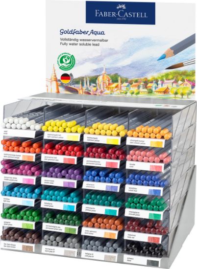 Poza cu DISPLAY 288 BUC CREION COLORAT AQUARELLE GOLDFABER FABER-CASTELL