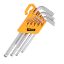 Poza cu SET 9 BUC CHEI IMBUS CAP SFERIC 1.5-10 MM DELI