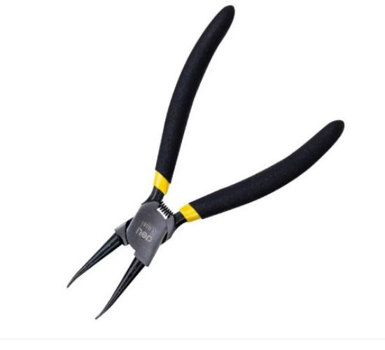 Poza cu CLESTE CU VARF SUBTIRE PT PRECIZIE 7 INCH NEGRU DL0341 DELI