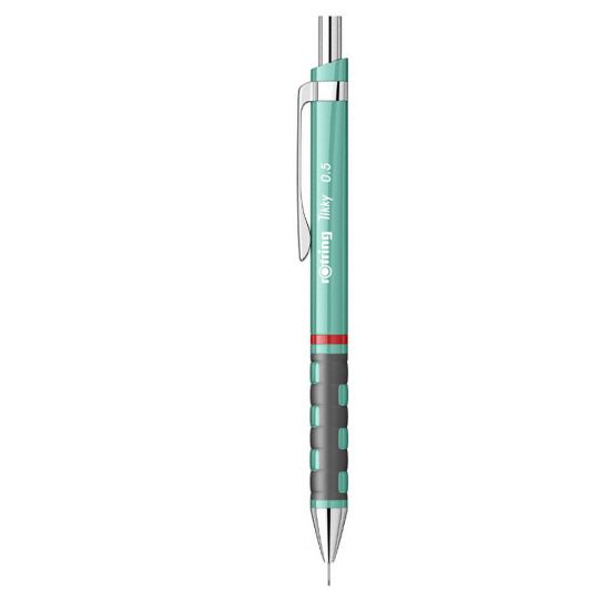 Poza cu CREION MECANIC 0.5MM TIKKY 3 ALBASTRU SIDEFAT ROTRING