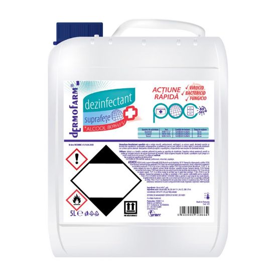 Poza cu DEZINFECTANT SUPRAFETE DERMOFARM 5L FARMEC