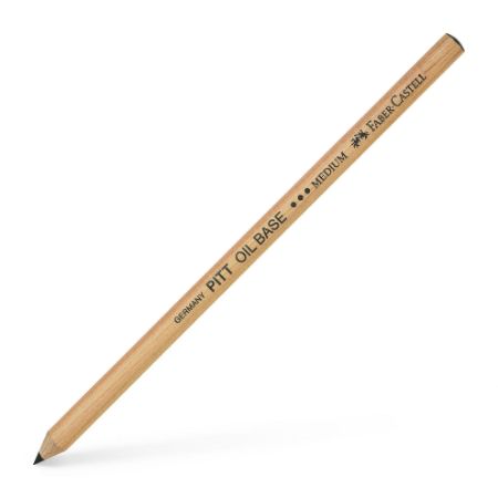Poza cu CREION ULEI PASTEL PITT NEGRU MEDIU FABER-CASTELL
