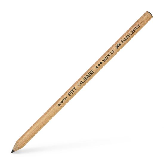 Poza cu CREION ULEI PASTEL PITT NEGRU MEDIU FABER-CASTELL