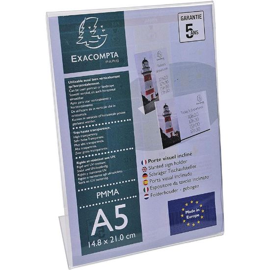 Poza cu DISPLAY PREZENTARE A5 PORTRET L EXACOMPTA