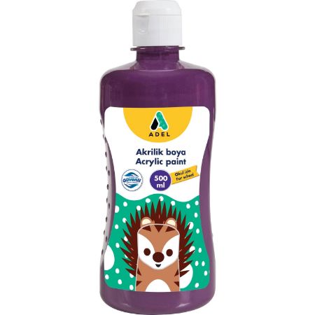 Poza cu CULOARE ACRILIC VIOLET 500 ML ADEL