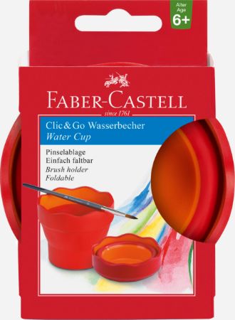 Poza cu CUTIE APA CLICK-GO ROSIE FABER-CASTELL