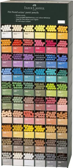 Poza cu MODUL ACRILIC 720 BUC CREIOANE PITT PASTEL FABER-CASTEL