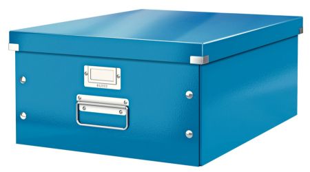 Poza cu CUTIE DEPOZITARE MARE ALBASTRA CLICK&STORE LEITZ