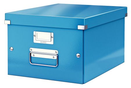 Poza cu CUTIE DEPOZITARE MEDIE ALBASTRA CLICK&STORE LEITZ