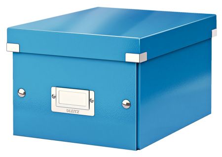 Poza cu CUTIE DEPOZITARE MICA ALBASTRA CLICK&STORE LEITZ