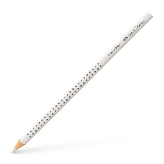 Poza cu CREION COLORAT GRIP ALB FABER-CASTELL