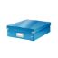 Poza cu CUTIE ORGANIZER MEDIE ALBASTRA CLICK&STORE LEITZ