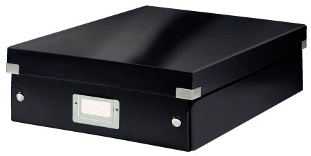 Poza cu CUTIE ORGANIZER MEDIE NEAGRA CLICK&STORE LEITZ