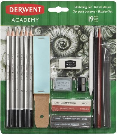 Poza cu SET DESEN 19 BUC PENTRU SCHITE DERWENT ACADEMY