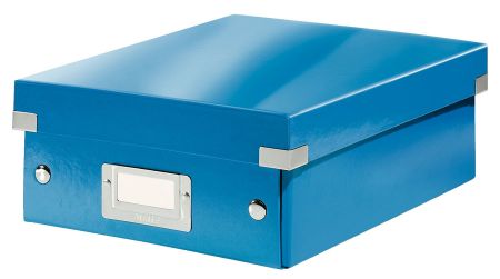 Poza cu CUTIE ORGANIZER MICA ALBASTRA CLICK&STORE LEITZ