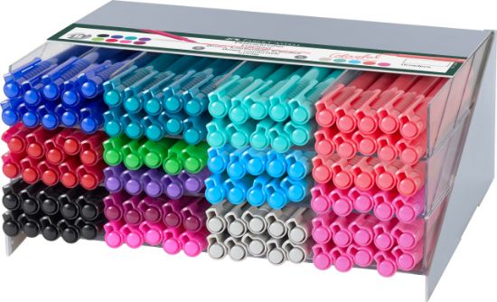 Poza cu DISPLAY 120 BUC LINER BROADPEN 1554 FABER-CASTELL