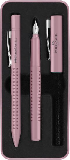 Poza cu SET STILOU M + PIX GRIP 2010 ROSE FABER-CASTELL