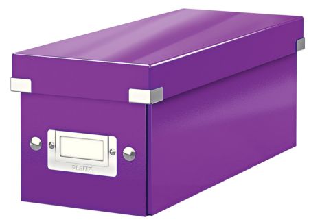 Poza cu CUTIE PENTRU CD-URI MOV CLICK&STORE LEITZ