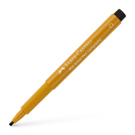 Poza cu PITT ARTIST PEN CALIGRAFIC AURIU VERZUI FABER-CASTELL