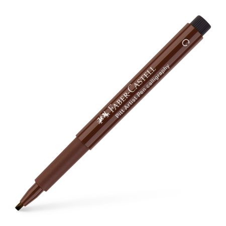 Poza cu PITT ARTIST PEN CALIGRAFIC SEPIA INCHIS FABER-CASTELL