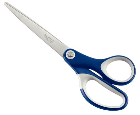 Poza cu FOARFECA BIROU 18CM ALBASTRA TITANIUM LEITZ
