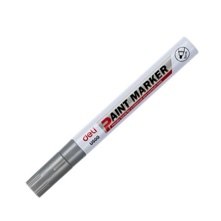 Poza cu MARKER VOPSEA ARGINTIU 2 MM DELI