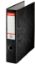 Poza cu BIBLIORAFT MARMORAT 7.5 CM NEGRU RAINBOW ESSELTE