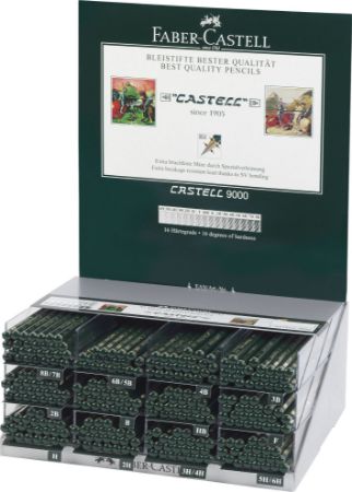 Poza cu DISPLAY 288 BUC CREION GRAFIT CASTELL 9000 FABER-CASTELL