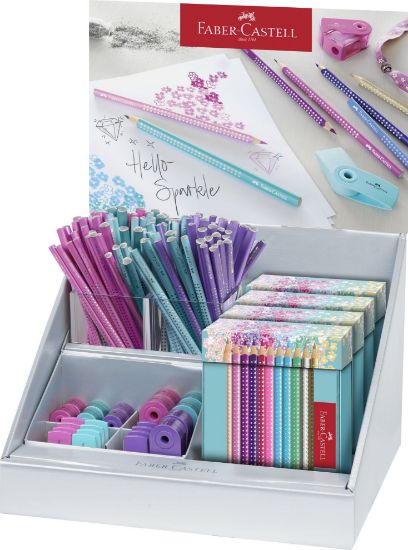 Poza cu DISPLAY CONCEPT SPARKLE 1 (CR GRAFIT, CR COLORATE+SLEEVE) FABER