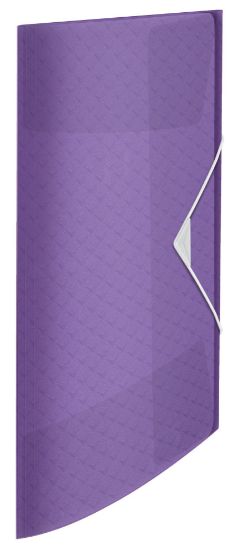 Poza cu MAPA PLASTIC CU ELASTIC LAVANDA 150 COLI RECICLABILA COLOUR'BREEZE ESSELTE