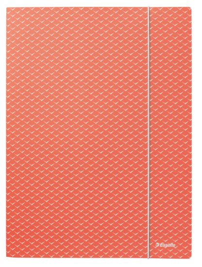 Poza cu MAPA CARTON CU ELASTIC CORAI RECICLABILA COLOUR'BREEZE ESSELTE
