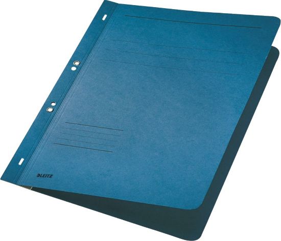 Poza cu DOSAR CARTON CAPSE 1/1 ALBASTRU  LEITZ