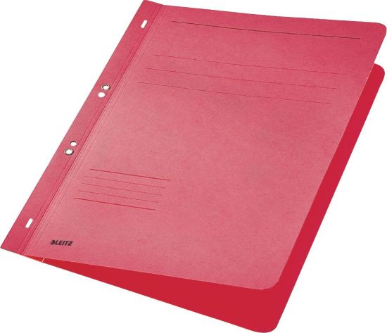 Poza cu DOSAR CARTON CAPSE 1/1 ROSU LEITZ