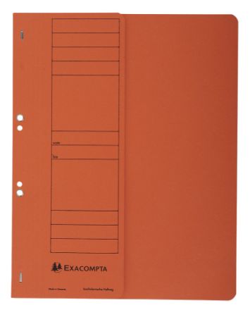 Poza cu DOSAR CARTON CAPSE 1/2 PORTOCALIU EXACOMPTA