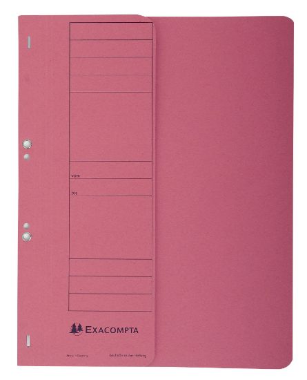 Poza cu DOSAR CARTON CAPSE 1/2 ROSU EXACOMPTA
