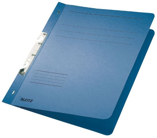 Poza cu DOSAR CARTON INCOPCIAT 1/1 ALBASTRU LEITZ
