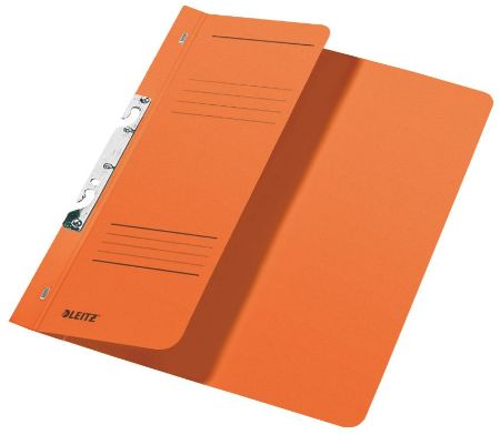 Poza cu DOSAR CARTON INCOPCIAT 1/2 PORTOCALIU LEITZ