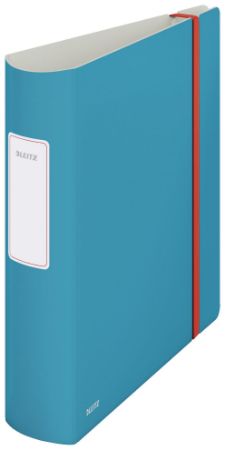 Poza cu BIBLIORAFT PLASTIFIAT 8.2 CM 180 GRADE ALBASTRU CELEST COSY LEITZ