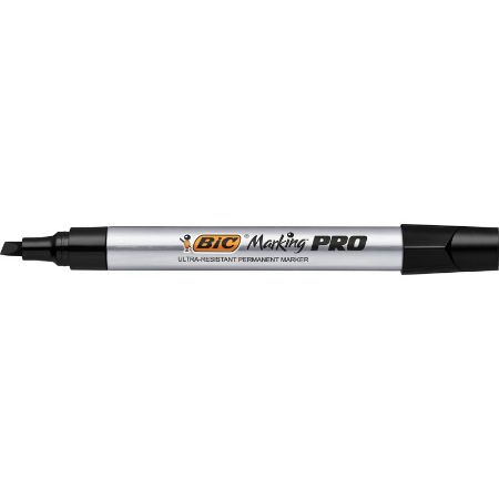 Poza cu MARKER PERMANENT NEGRU VARF TESIT PRO INDUSTRIAL BIC