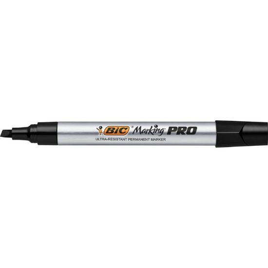 Poza cu MARKER PERMANENT NEGRU VARF TESIT PRO INDUSTRIAL BIC