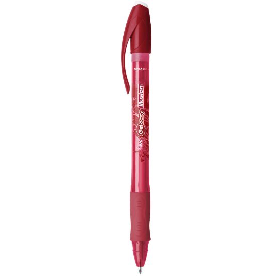 Poza cu ROLLER 0.7 MM ROSU GEL-OCITY ILLUSION BIC