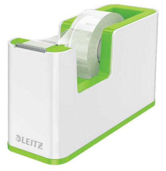 Poza cu DISPENSER BANDA ADEZIVA 19MM*33M VERDE/ALB WOW LEITZ